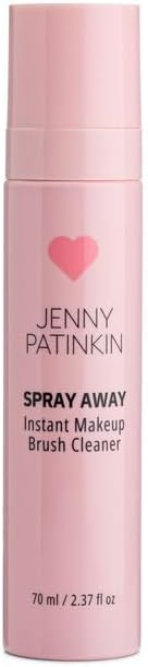 New Makeup Brush Cleaner Cleanser Spray, Quick-Drying cleaning solution for Makeup Brushes, Makeup Sponge, Powder Puff, Professional & Travel-Sized makeup sanitizing spray, 70 ml