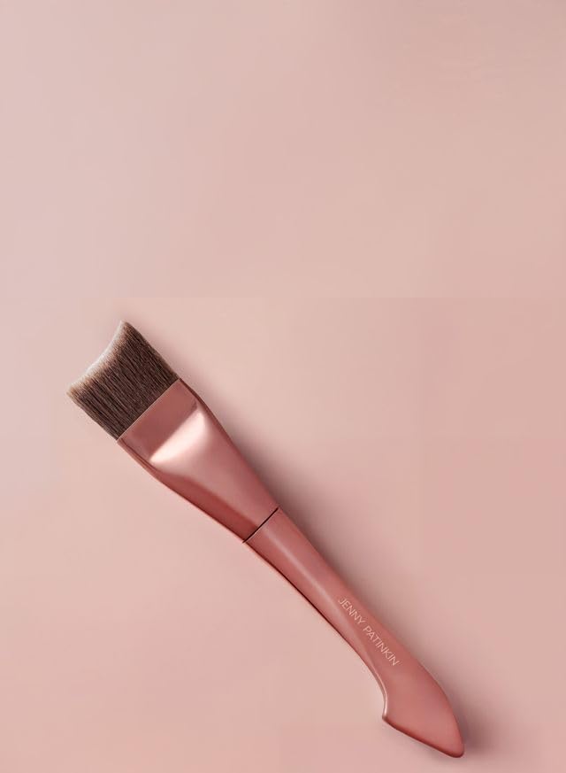 Luxury Sheer Beauty Ultra Thin Foundation Brush for Liquid Makeup & Applicator, Tinted Moisturizer, Tinted Sunscreen, Tinted Serum or Oil Limits Gives a Flawless Natural Looking Finish