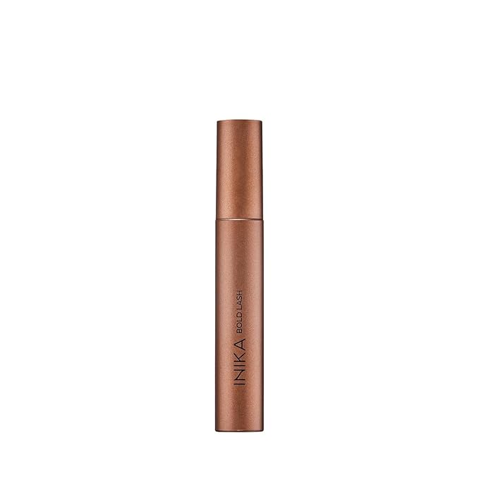 INIKA Organic Bold Lash Mascara, Vegan and Non-Toxic, Amplifies Lashes for Volume and Length, with Conditioning Natural Ingredients and Pure Mineral Pigments, Cruelty-Free, 0.43 fl oz / 13ml BLACK