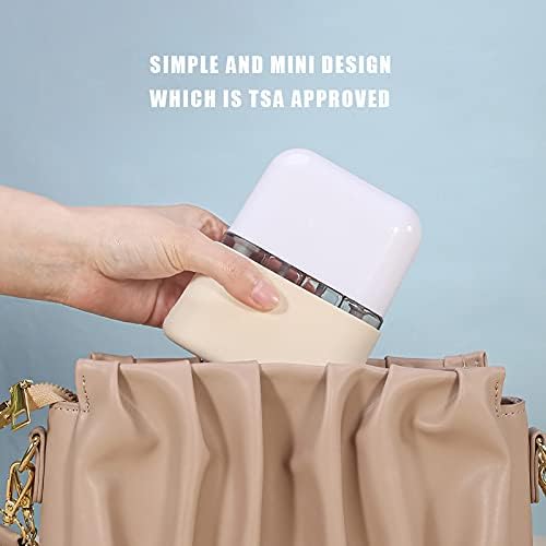 Bpluma Travel Bottles, Leak Proof Containers For Toiletries TSA Approved Airplane Accessories Kits For Liquid With Labels