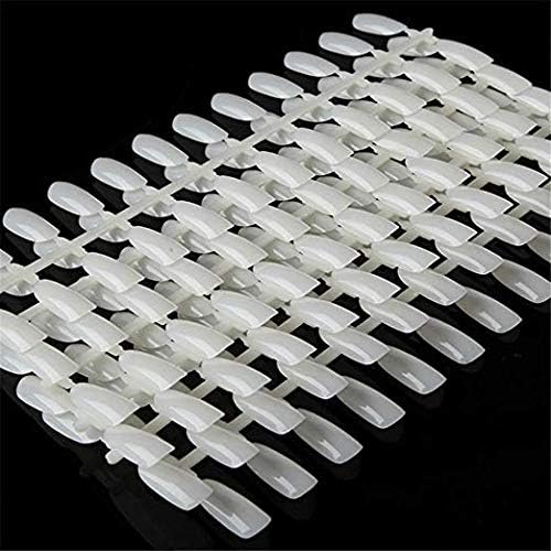 Noverlife 216 Nail Colors Chart Display, Nail Gel Polish Display Book with 216 False Nail Tips, Professional Salon Nail Color Swatches Nail Practice Card Board