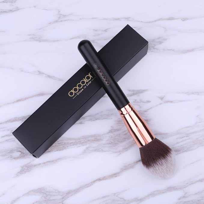Docolor Pointed Powder Brush Professional Face Makeup Powder Make Up Brushes Liquid Makeup Tools