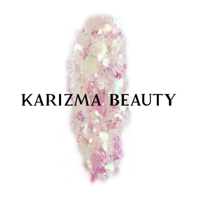 Iridescent Chunky Glitter Large 30g // Karizma Beauty // Cosmetic Glitter Face Body