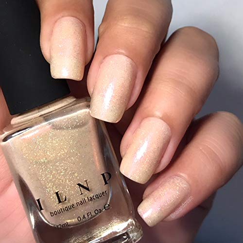 ILNP Secret Society - Beige Holographic Shimmer Nail Polish