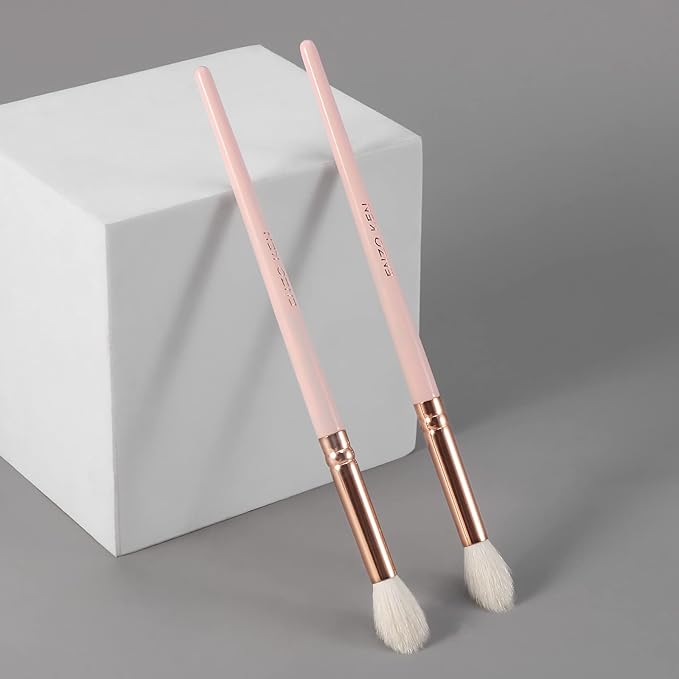 Natural Goat Hair Eyeshadow Brush, Large Blending Eye Shadow Brush, Eye Shadow Blending Brushes, Small Nose Contour Brushes, Single Natural Hair Makeup Brush, Smudge Brushes