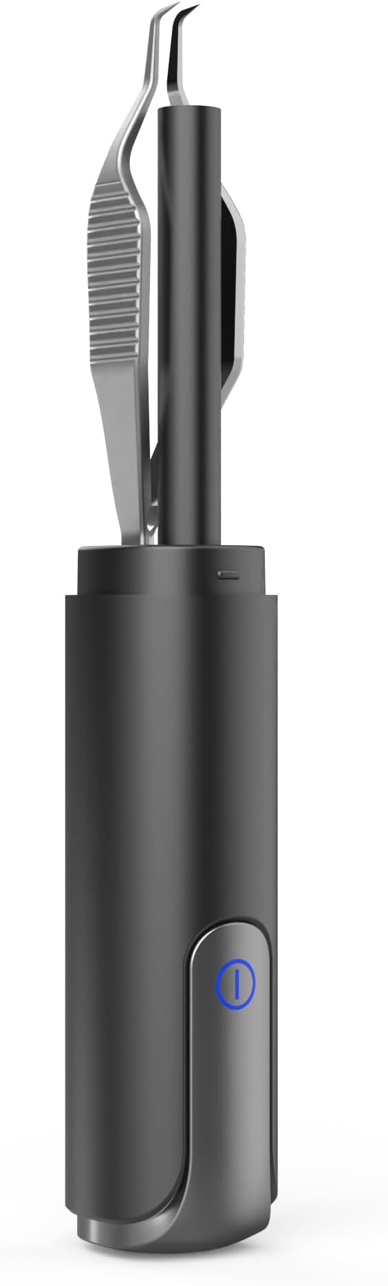 Blackhead Removal Tweezer with 1080p Camera, Ultimate Precision: Blackhead Removal with Camera - Perfect for Delicate Tasks! - - Ingrown Hair, Ear Hair Tweezer (Black)