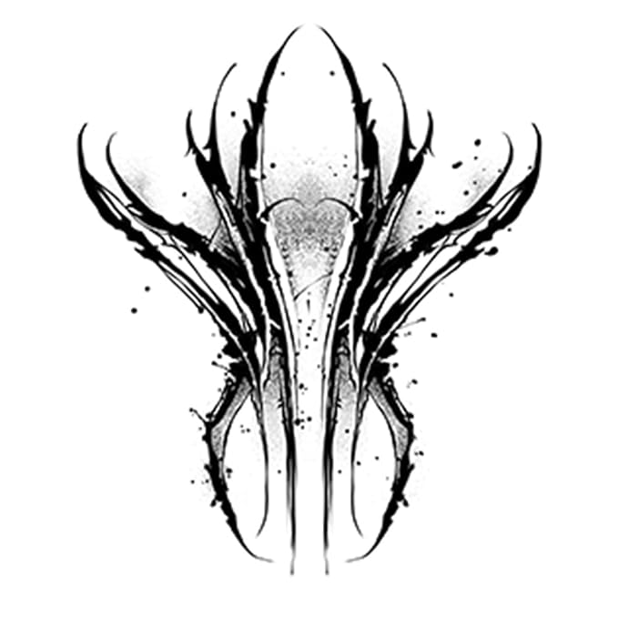 Large Temporary Tattoos Women Temporary Neck Tattoos Temporary Realistic Flower Chest Tattoo for Adults (Temporary Tattoos Sticker 48)