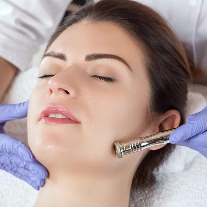 Diamond Microdermabrasion Machine Professional Plus, 3 in 1 Pink Diamond Dermabrasion Facial Beauty Equipment Skin Care for Vacuum Blackhead Removal & Spray, Suction Power 0-70 cmHg