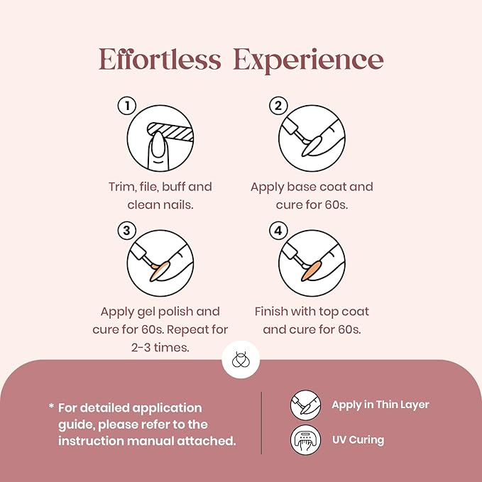 beetles Nude Gel Polish - Nude Symphony 6 Colors Polish Set, Neutral Pink Brown Glitter Skintone Gel Nail Fall Colors, Soak off Uv Led Lamp Needed Nail Art Design Home Diy Gifts For Women