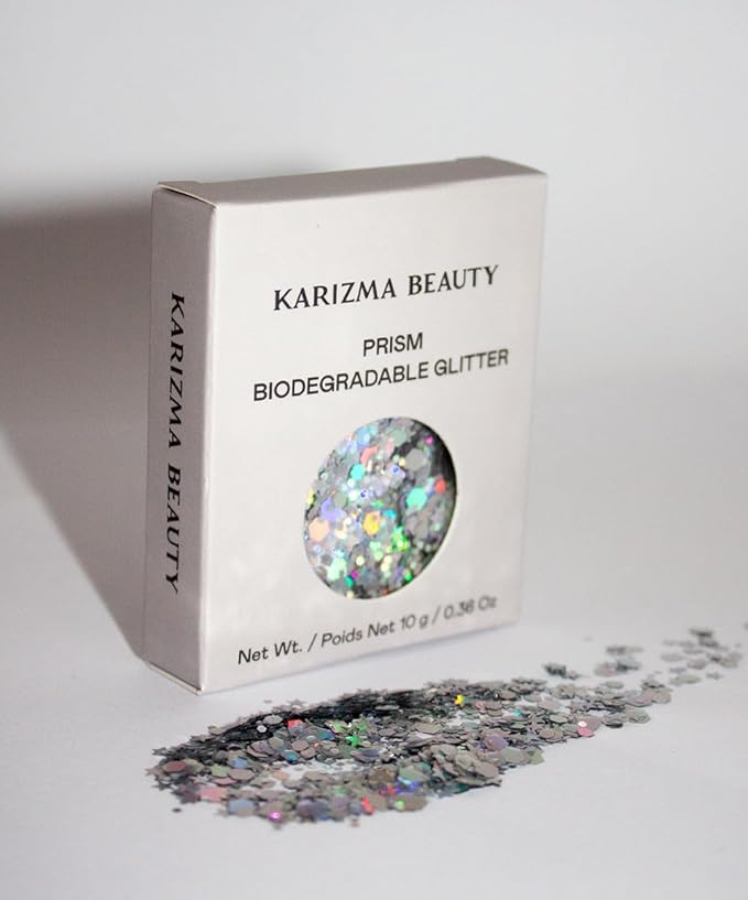 Prism Biodegradable Chunky Glitter // Karizma Beauty Bio Glitter Eco Glitter Face Glitter 10g