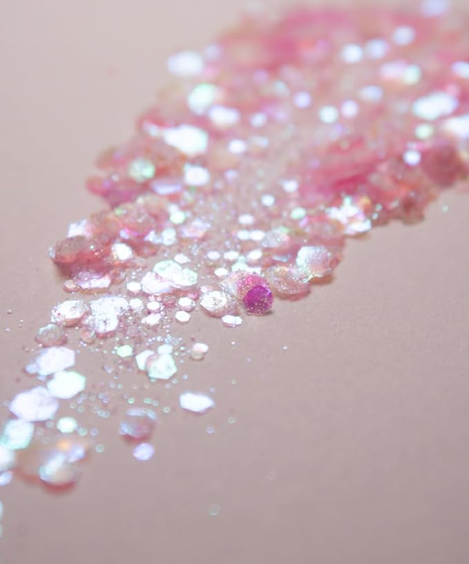 Aura Biodegradable Chunky Glitter // Karizma Beauty Bio Glitter Eco Glitter Face Glitter 10g