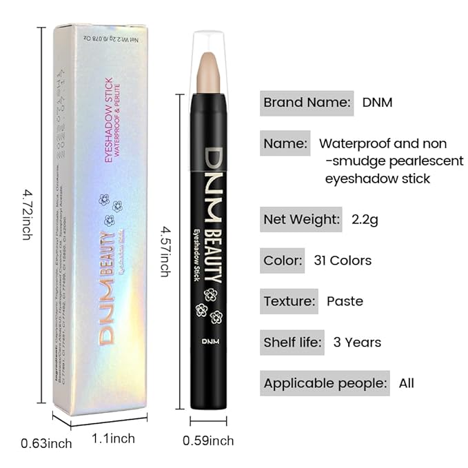 Nude Matte Cream Eye Shadow Stick Makeup for Women, Nude Matte Eyeliner Pencil Eyeshadow Brightener Stick for Eyes, Waterproof Eyeshadow Applicator Blendable sombras para ojos 78#