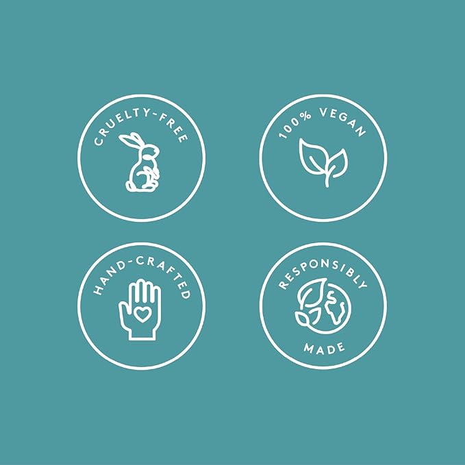 Rose and Ben Beauty Essential Travel 5 Piece Brush Set | Professional Blending Brush for Liquid & Cream Makeup | Cruelty Free