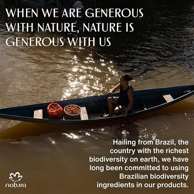 Natura - Ekos Açaí Revitalizing Bundle - Hand cream & Exfoliating Shower Gel & Body Lotion - Vegan Skin Care - Brazilian Beauty Secrets - Self Care & Body Care