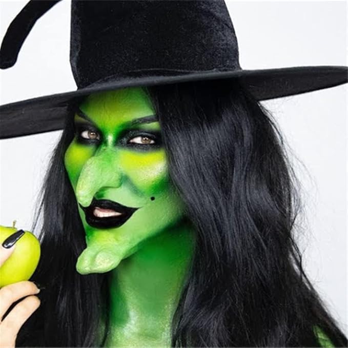 Go Ho Cream-Blendable Amazon Green Face Paint Stick (1.06 Oz),Full-coverage Amazon Green Body Paint for Adults Children Halloween Cosplay SFX Makeup,Waterproof Green Eye Black Stick