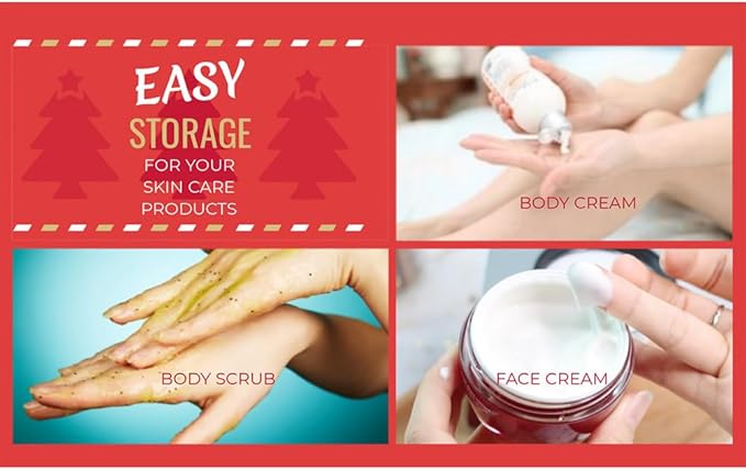 Empty Refillable Frosted Glass Cosmetic Cream Jar 4 Pack 1 OZ/30g with Bamboo Lids,Skin Care Travel Containers Pot for Clay Masks,Butter,Body Scrub,Lip Balm, Ointments, Lotion Frost