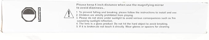 Rechargeable Wall Mounted Lighted Makeup Vanity Mirror with 10X/1X Magnification for Shaving, 8Inch Brushed Nickel Magnifying Mirror Makeup Wall Mounted with Light,13 Inch Extendable (8CB-N10X)