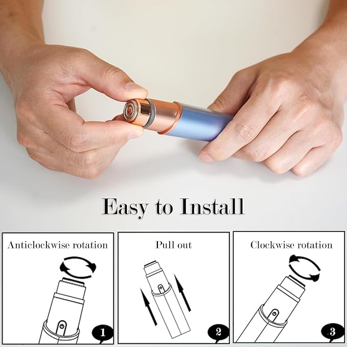 Gen 3 Replacement Heads for Finishing Touch Flawless Generation 3, 4 Pack