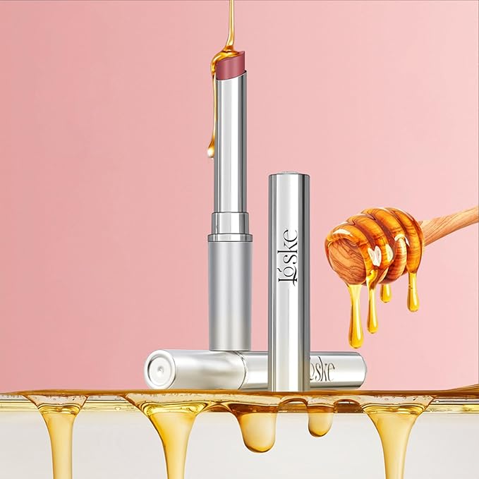 Honey Black Lip Balm, Lip Tinted, Moisturizing Lip Care for Soft Smooth Lips, Long Lasting Hydration, Natural Ingredients Nourishing Formula for Dry Lips. (1PCS Pink, Large)