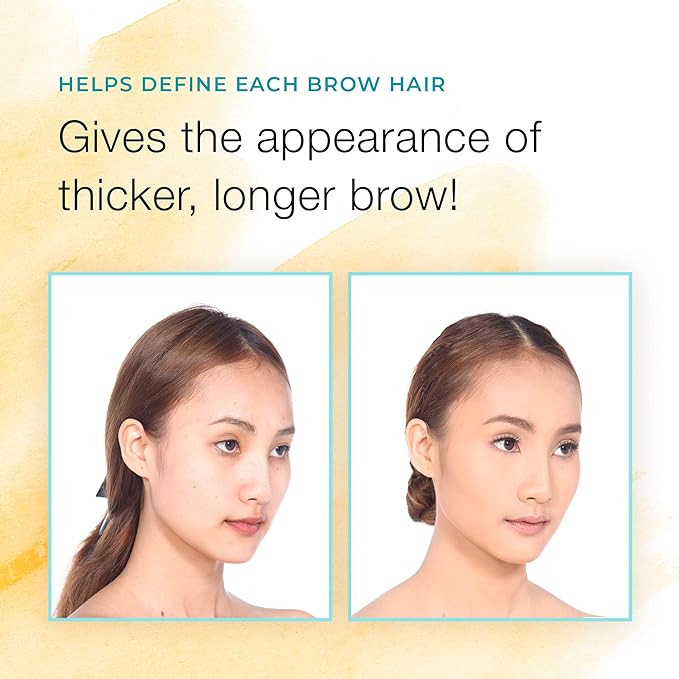 Eyebrow Color For Women, 3 Application Kit, Dark Brown