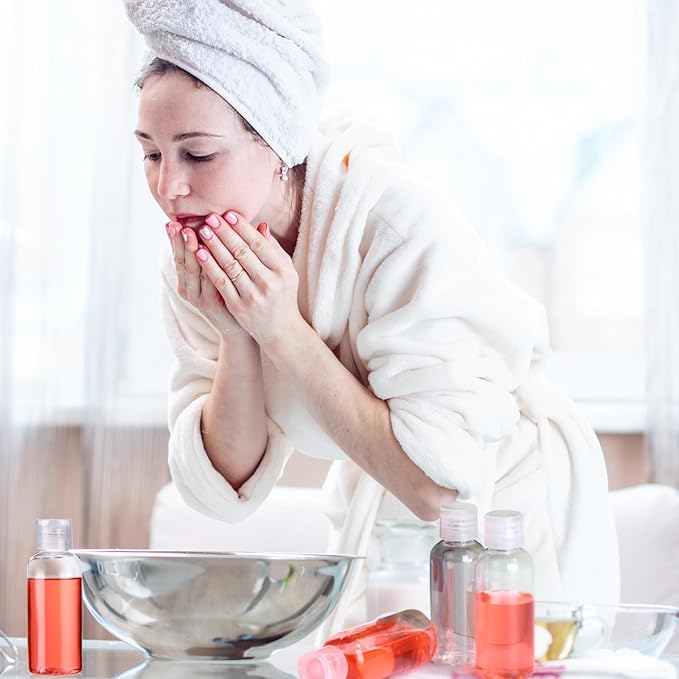 Zhehao 200 Pcs 2 oz Clear Plastic Empty Bottles Small Travel Size Bottles with Flip Cap Empty Transparent Dispenser Container for Liquids Toiletries Shampoo Lotion(Colorless Cap)