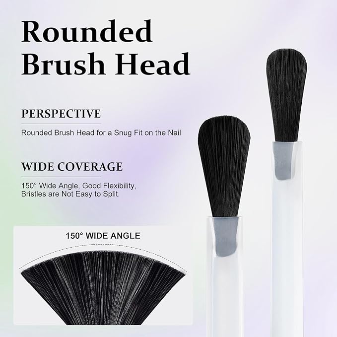 DouborQ 6 Color Nail Polish Set Finger Nail Polish Pack Glossy Toenail Polish DIY Gifts for Women Long-lasting Nail Art Varnish (13-18)