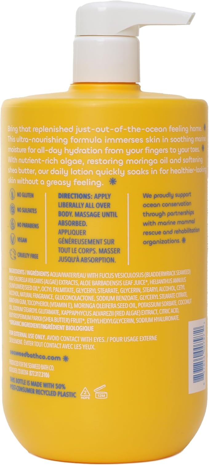 SEAWEED BATH CO Creamy Coconut Daily Lotion, 30 OZ