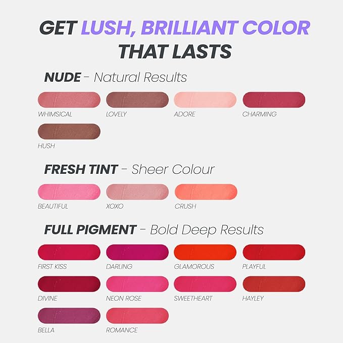 Wonderskin Wonder Blading All Day Lip Stain Peel Off and Reveal Kit - Long Lasting, Waterproof Brown Lip Tint, Transfer Proof Natural Makeup Stain Kit (Hush)