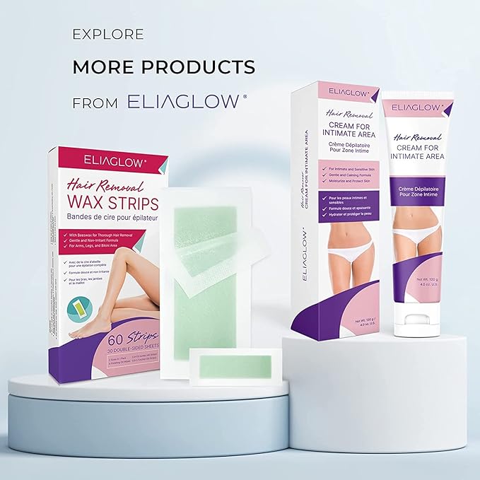 Hair Removal Cream for Women and Men : Sensitive Depilatory Cream for Bikini, Private Areas, Pubic, Body, Legs, and Underarms - Gentle Formula for All Skin Type