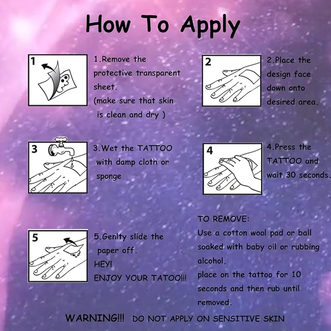 110 Glitter Styles Temporary Tattoos for Girls Women - 12 Sheets Glitter Dream Butterfly Moon Fairy Mermaid Temporary Tattoos for Girls Party Favors Festival Makeup