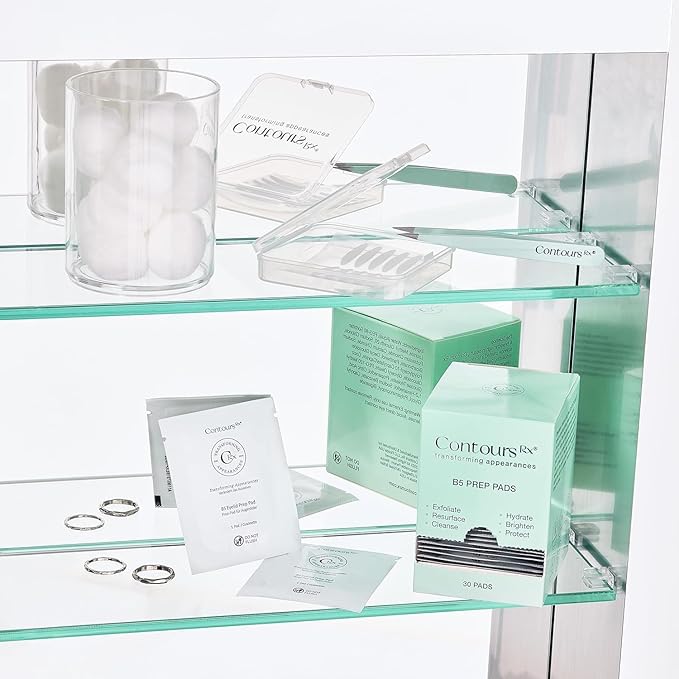 Contours Rx Lids by Design – 3mm Invisible Eyelid Lift Strips for Slight Hooded, Droopy & Heavy Lids – Medical-Grade, Non-Surgical Eye Lift Tape – 80 Count