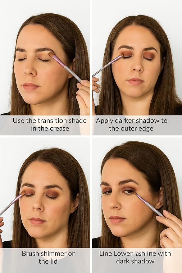 13-Piece Makeup Brush Set – Professional Soft Synthetic Brushes for Foundation, Blush, Eyeshadow