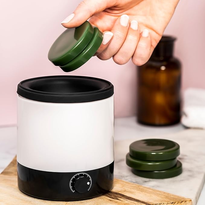 Parissa Hard Wax Refill Pods |15 Pods (13.2 Oz) | No-Strip Hot Wax with Natural Beeswax, Salon-Strength for Brazilian, Bikini & Facial Hair Removal | For Sensitive Skin, Chin, Upper Lip & Face