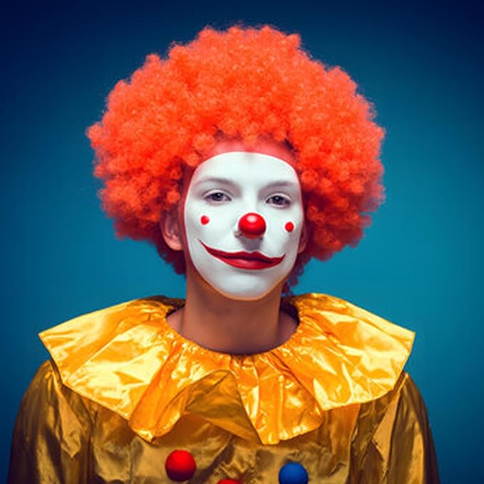 Red White Blue Face Paint Kit,4th of July USA Patriotic 1.01oz/pc Water Based Body Paint with sponges,Halloween Face Painting for Joker Clown Devil Costume Makeup