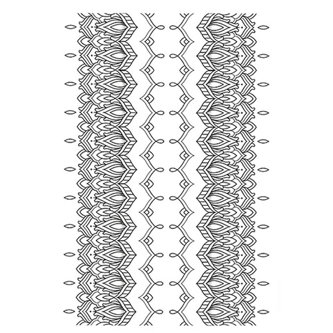 Large Temporary Tattoos Women Temporary Neck Tattoos Temporary Realistic Flower Chest Tattoo for Adults (Temporary Tattoos Sticker 57)