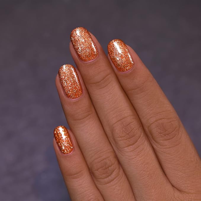ILNP Trick or Treat - Vivid Orange Holographic Ultra Metallic Nail Polish