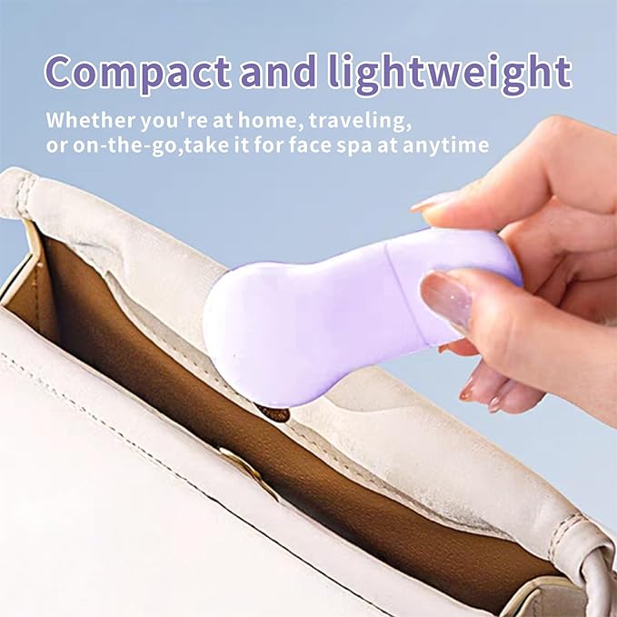 Blackhead Remover Tool,Silicone Face Scrubber, 2 in 1 Nose Pore Brush Scraper for Deep Cleansing,Face Skin Spatula, Nose Black Head Remover, Pore Cleaner Skin Care Tool for Men Women (Purple)