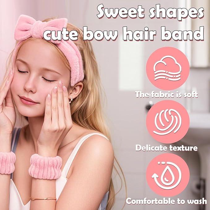 Makeup Brush Set, 48Pcs Makeup Brushes Set Professional Kit for Beginner, Premium Synthetic Foundation Concealers Powder Eye Shadows Blush Make up Brushes with Makeup Sponge, Pink