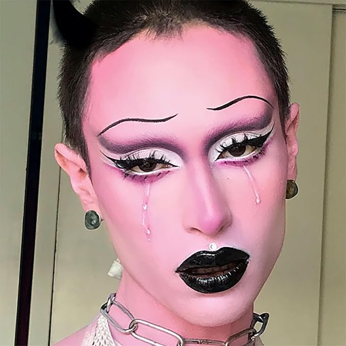 Mysense Pastel Pink Face Body Hair Paint Stick,Easter Bunny Face Paint,Water Based Washable Temporary Hair Color,Cream Body Paint Stick for Adults and Kids Halloween Costume SFX Cosplay Makeup,0.5oz