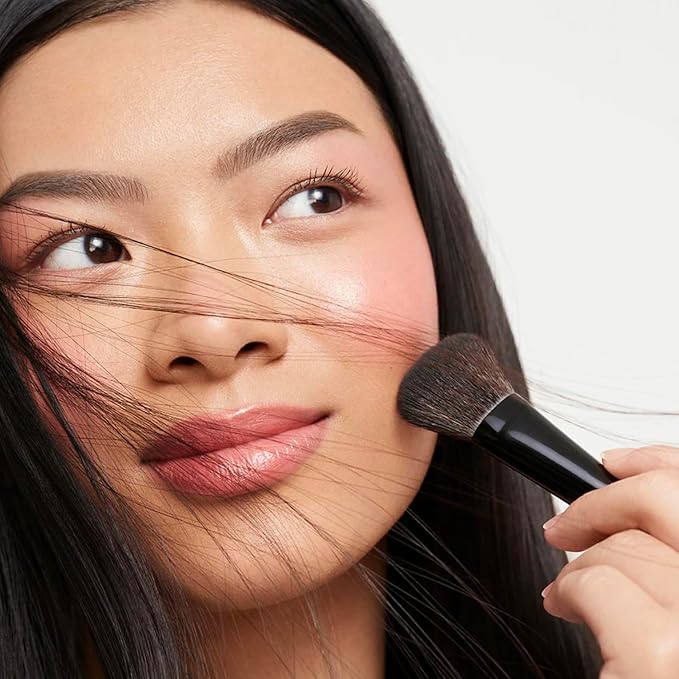 Saie The Ultimate Brush Collection - Base, Big, Double, Fluffy & Powder Blush - High-Performance, Cruelty-Free Makeup Brushes for Seamless Application