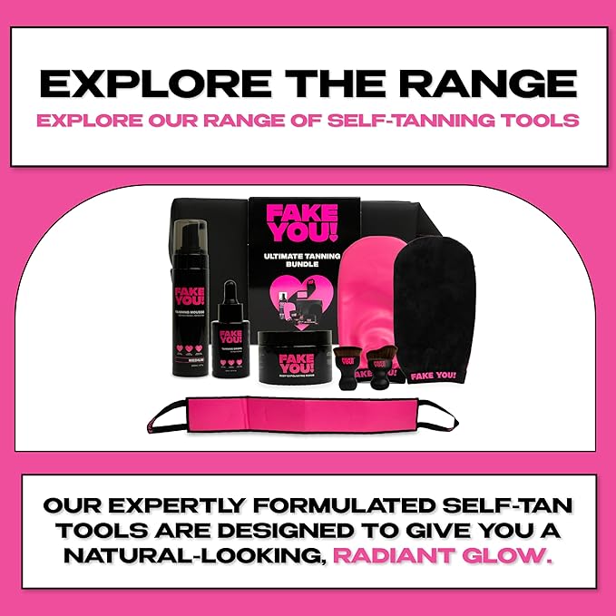 Fake You! Precision Tanning Brush - Ultra-Soft Bristles for Flawless Facial and Body Contouring