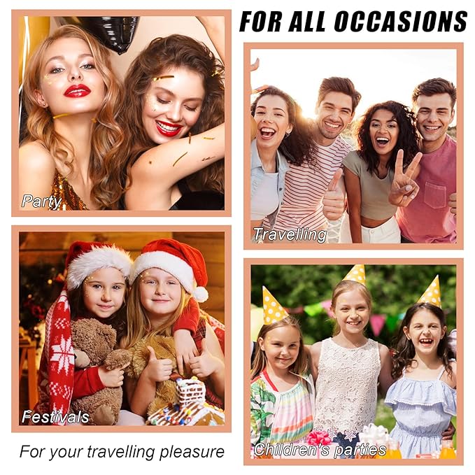 20PCS Glitter Freckles Face Tattoo, Sparkle Freckles for Women and Kids, Cute Star Waterproof Gold Temporary Tattoos Glow Up Makeup Patches (Gold)