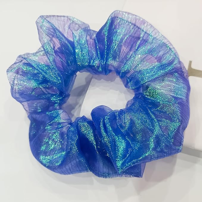 4Pcs LED Hair Ties with Multiple Light Modes for Women/Girls: Glowing Hair Accessories for Rave, Christmas, and Neon Parties