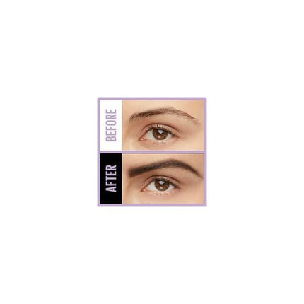 Maybelline Express Brow Ultra Slim Eyebrow Makeup, Brow Pencil with Precision Tip and Spoolie for Defined Eyebrows, Taupe (Packaging May Vary)
