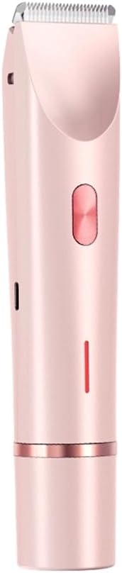 IUIBeauty 2-in-1 Painless Bikini Hair Trimmer, 2025 Bestselling Bikini Trimmer for Women, Pink