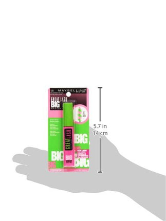 Maybelline New York Great Lash Big Washable Mascara, Blackest Black 130, 0.34 Fluid Ounce