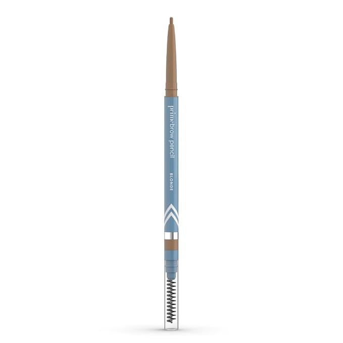 PrimeBrow Pencil for Mature Women – Ultra-Precise Tip for Natural, Hair-Like Strokes – Smudge-Proof & Long-Lasting Wear – Great for Thinning, Sparse, or Graying Brows (Blonde)