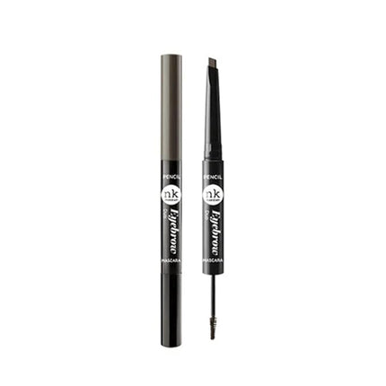 NICKA K EYEBROW DUO MASCARA & PENCIL (DARK BROWN)