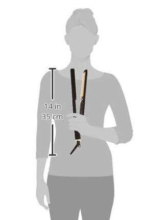 Hot Tools Pro Artist Nano Ceramic Flat iron | Wide Plate for Faster Styling (1-1/4 in)