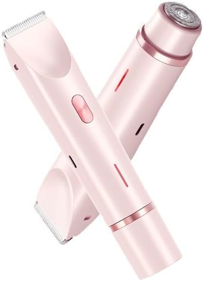 2025 New Bikini Trimmer for Women,Dermave Bikini Shaver,2-in-1 Electric Razors for Women (Purple)